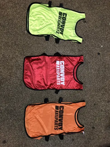 Nya västar och koner - Convoy parts