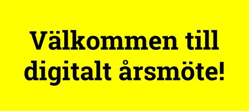 KIBF bjuder in till digitalt årsmöte