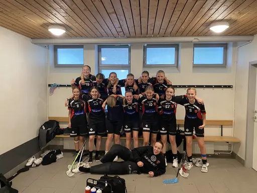 Stor glädje och bra stämning i spelartruppen efter väl genomförd cup