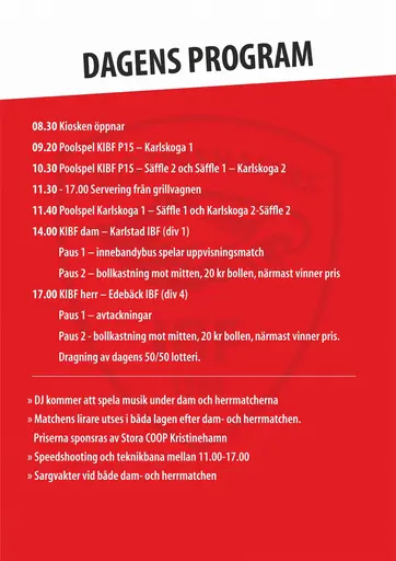 Tillsammans skapar vi en folkfest och fyller Brogårdshallen