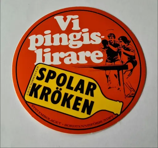 Klassiska pins från 70-talet då Håkan Olofson Larsson spelade