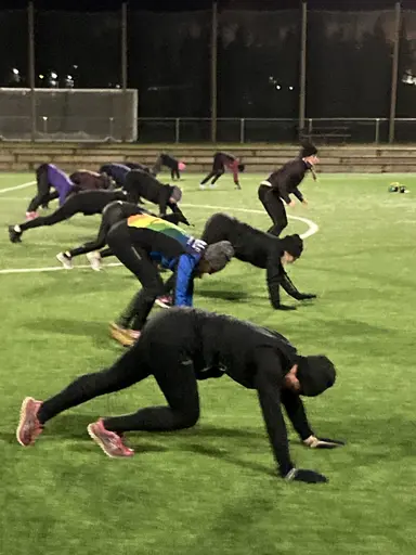 Det är bra med social distans på en Multiarena