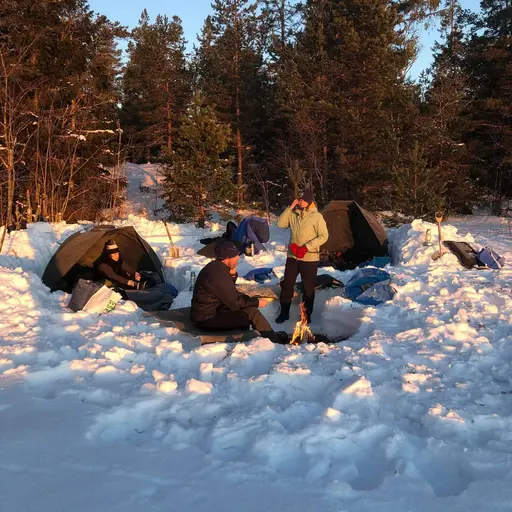 Vissa kvällar är det lättare att sova ute...