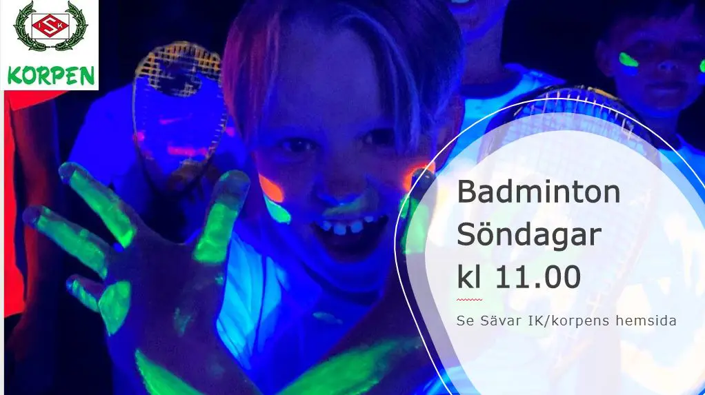 Sugen på Badminton? Både vuxna, ungdomar och barn är välkomna!