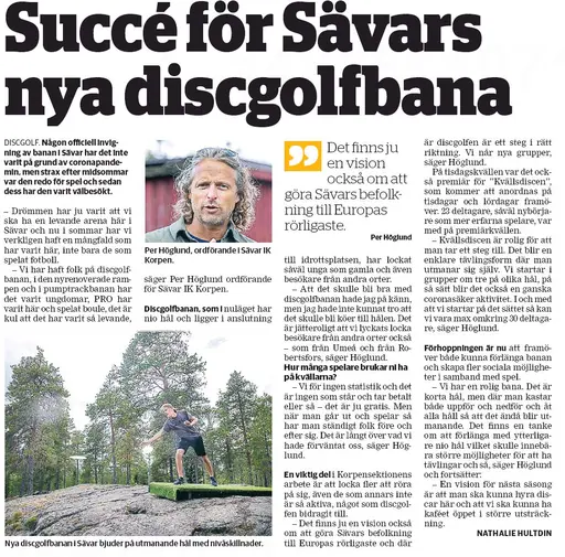 Rasmus levererar