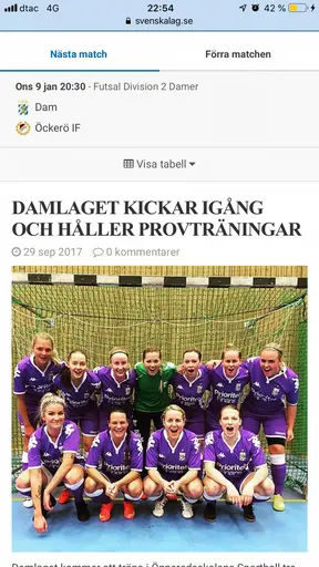 ÖCKERÖ IF DAM GOES LIVE
