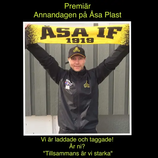 Klacken är redo, bara att hänga på! Vi står rakt över båsen på sektion N.