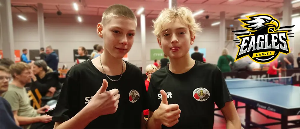 Åsa IF Eagles >> Nhilo Jensen & Milian Hörnlund (Truls Olausson & Bo Berglund saknas på bilden)