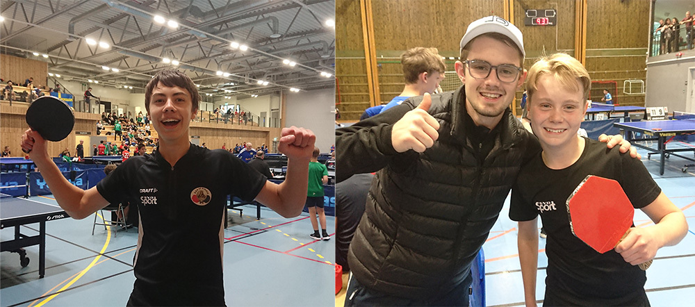 Till vänster: Leo Hellsten | Till höger: Olof Bergvall och Truls Olausson