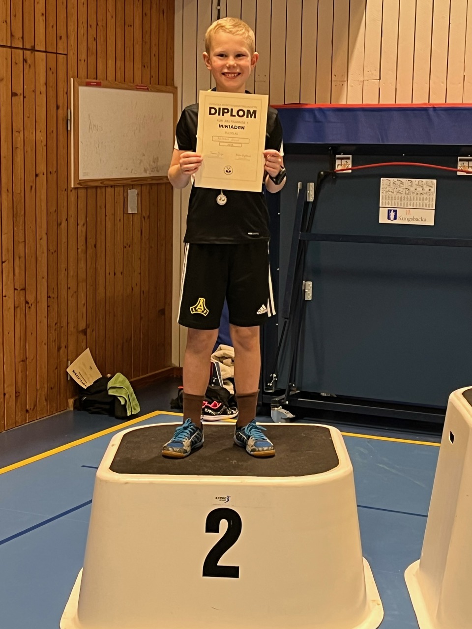 Mattheo Heed på prispallen!