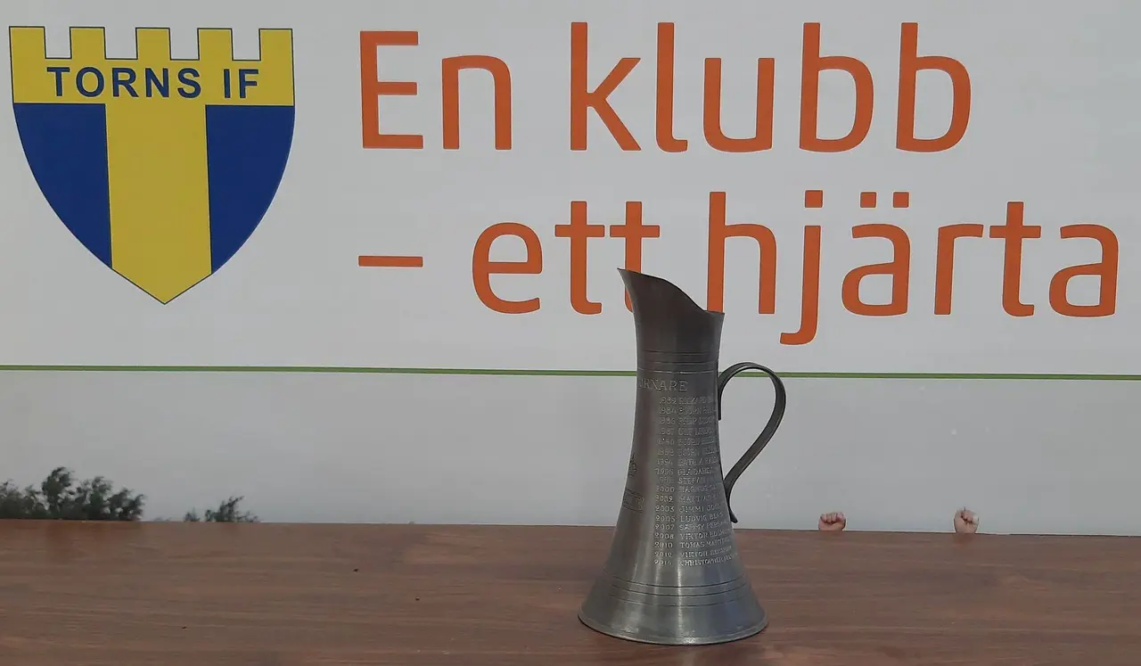 Den ärofyllda vandringspokalen.