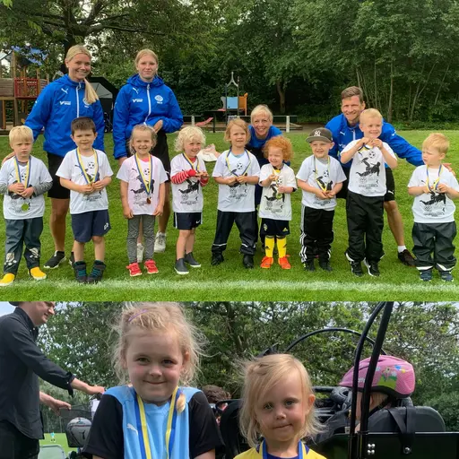Gruppfoton från alla grupper från 4 år och upp till 13 år