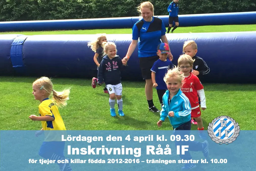 Nu är det äntligen snart dags för uteträning för våra knattar!