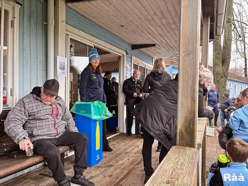 Axplock av bilder från inskrivningen