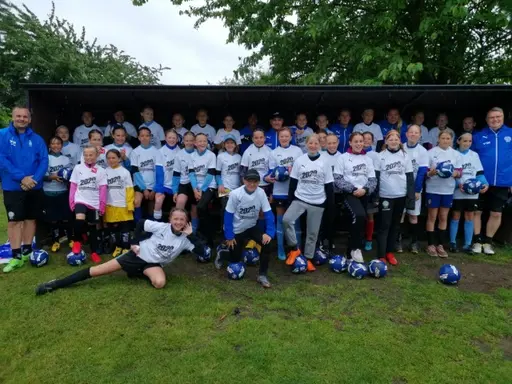 Alla grupperna från 4 år upp till 13 år