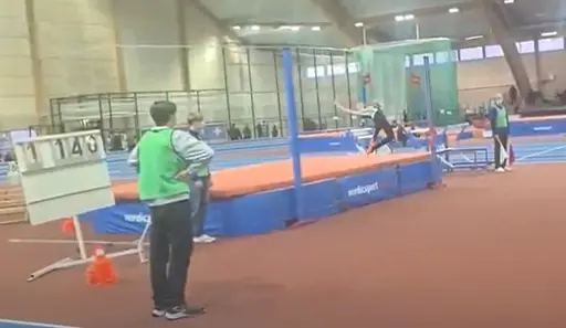 Kavalkad av bilder från Luciaspelen i Sätrahallen