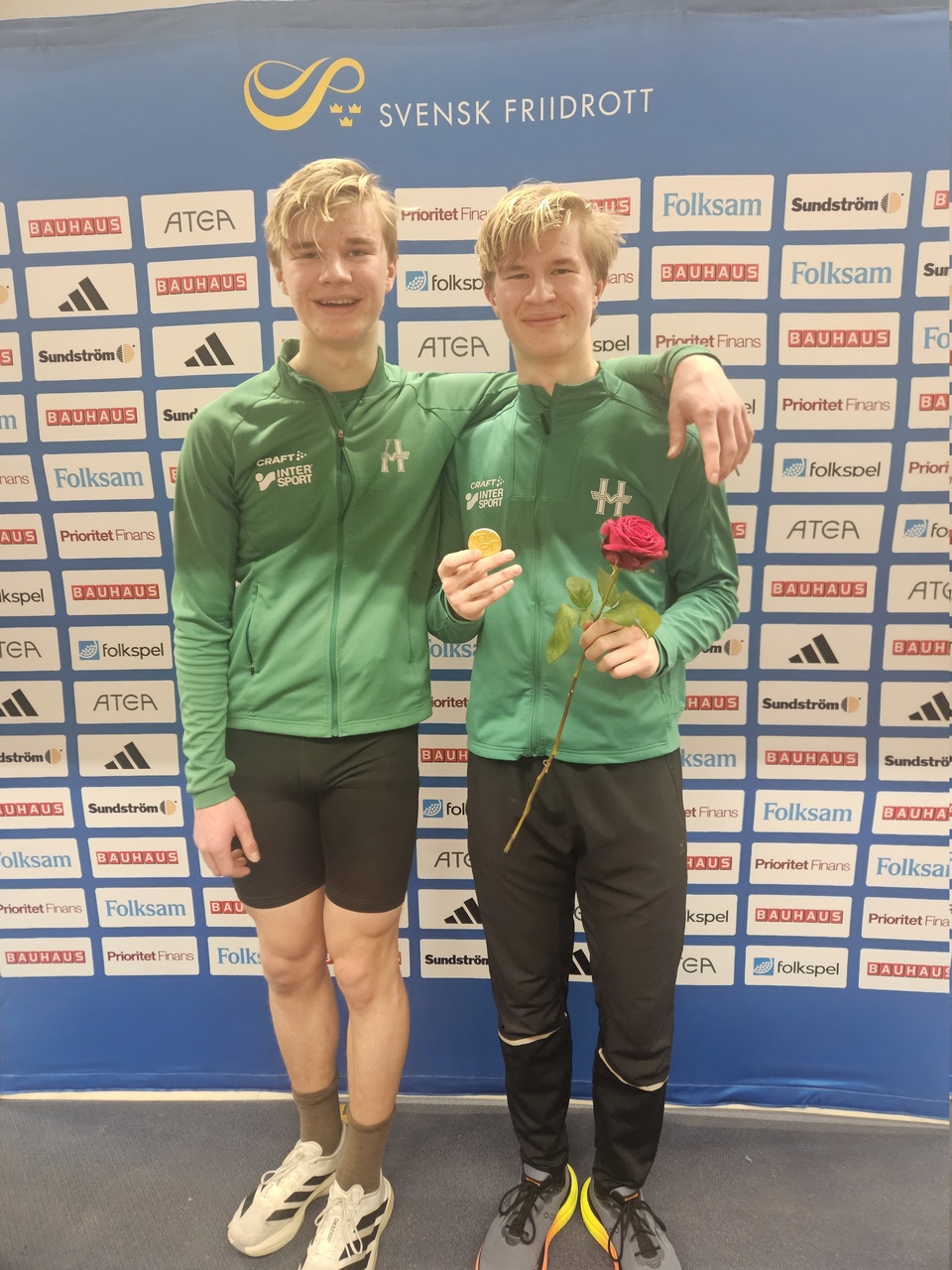 Love Lindberg och Jakob Lindberg