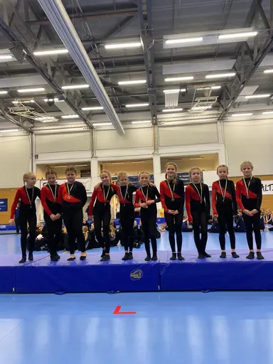 Blå 3 på Trollbäcken Christmas cup 2023