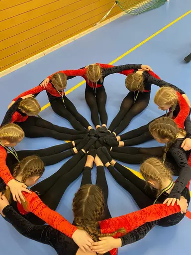 Blå 3 på Trollbäcken Christmas cup 2023