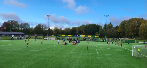 En härlig fotbollsdag med 7-mannamatcher för våra 3 lag. 