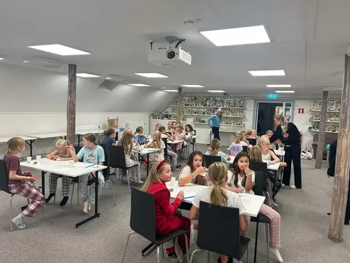 Dans, pyjamas, pizza, bingo, musikquiz och disco!🥳