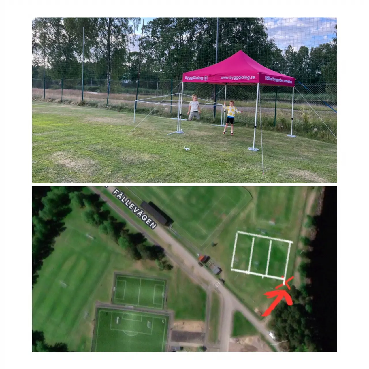 Hertzöga BK P16 lagtält Suncup2024
