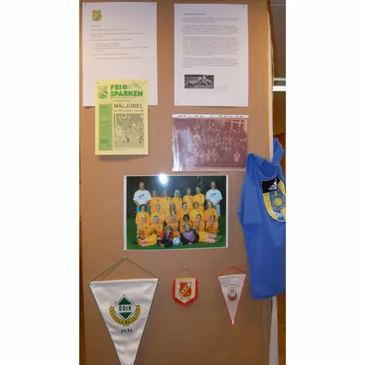 Bilder från stolpe 5; sida 1, sida 2, sida 3 och sida 4