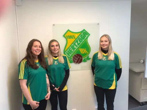 Wilma Berggren, Julia NIlsson och Andreá Karlson är tjejerna som startar upp damlaget
