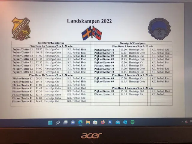 28 matcher utgör landskampen mellan HBK och Kongsvinger