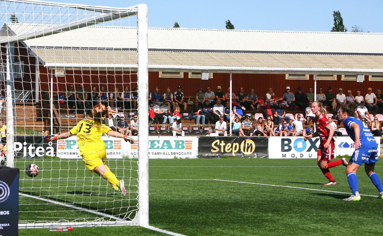 Piteå besegrade Vittsjö på hemmaplan ifjol med matchens enda mål efter en frispark av Maja Green.
