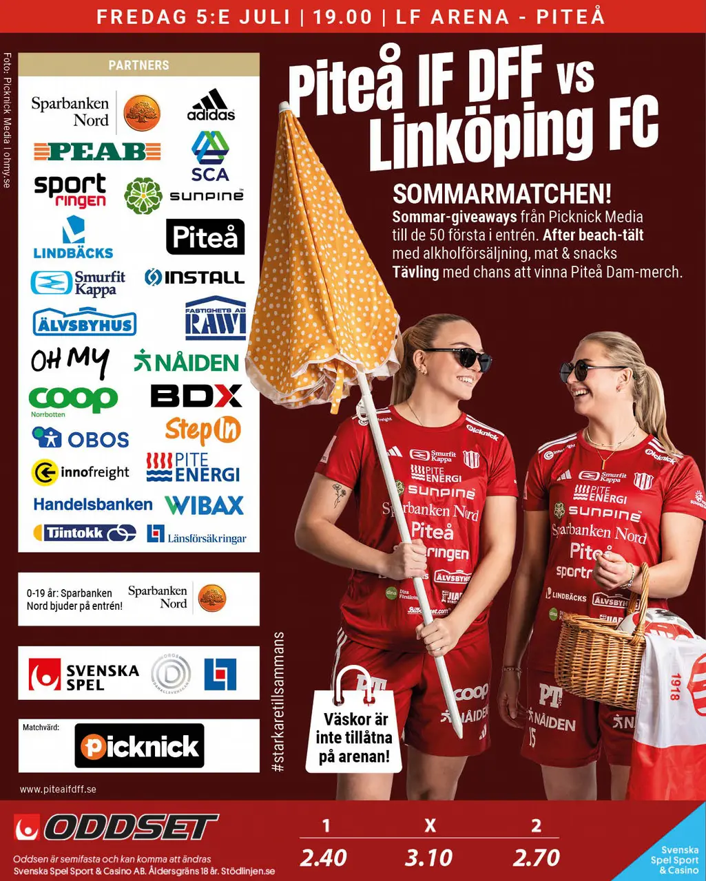 Sommarmatch imorgon afton på LF