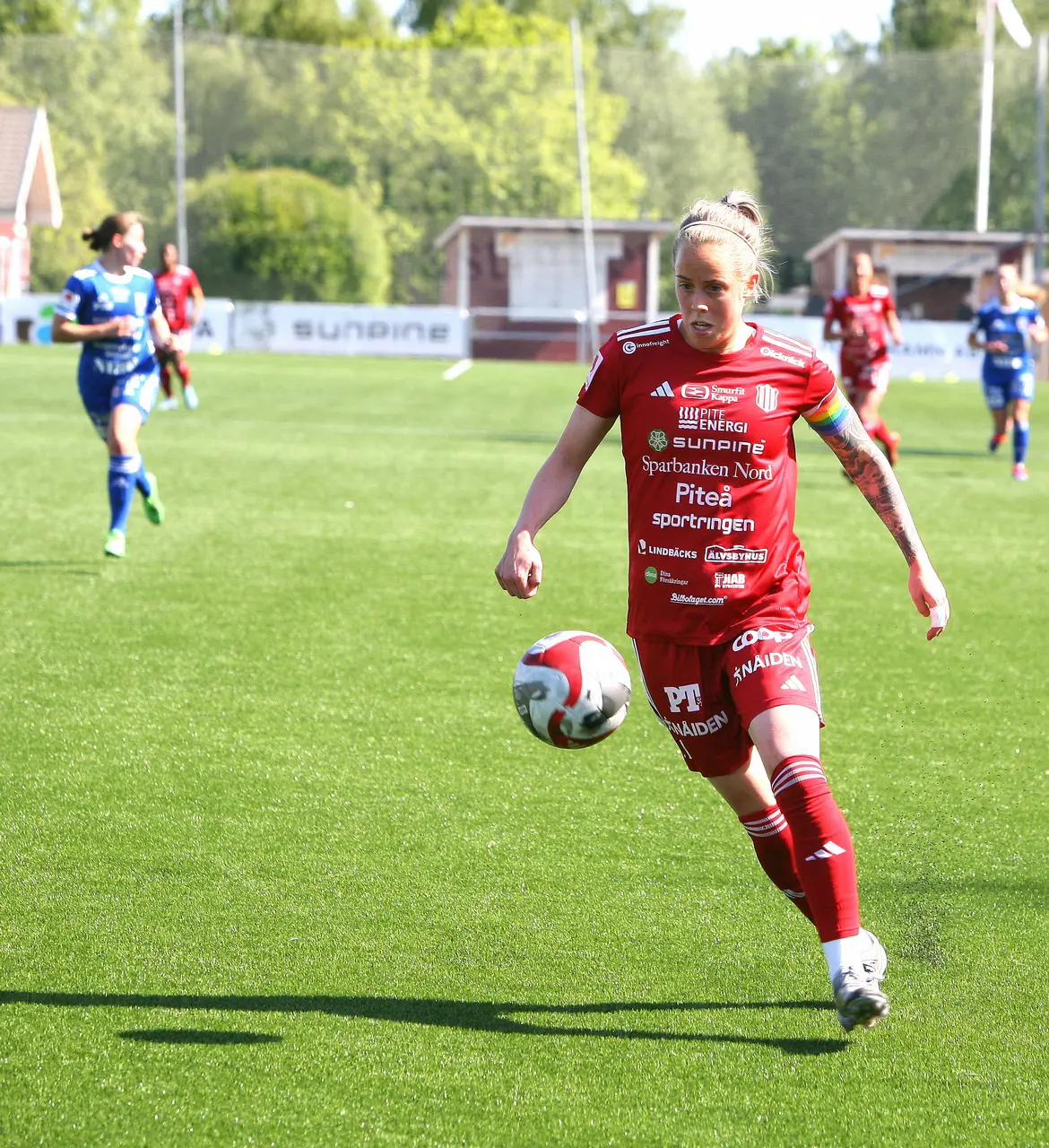 Cecilia Edlund gjorde två mål mot Linköping (arkivbild)