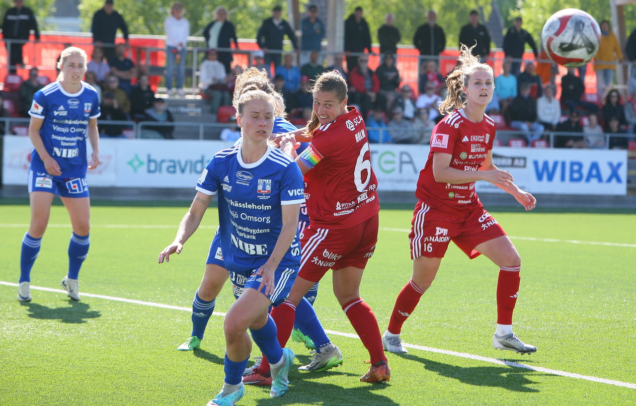 Maja Green är tillbaka i truppen igen efter en lång rehab. I fjol slog hon frisparken som resulterade i målet då Vittsjö senast besegrades på Piteås hemmaplan. (Arkivbild)