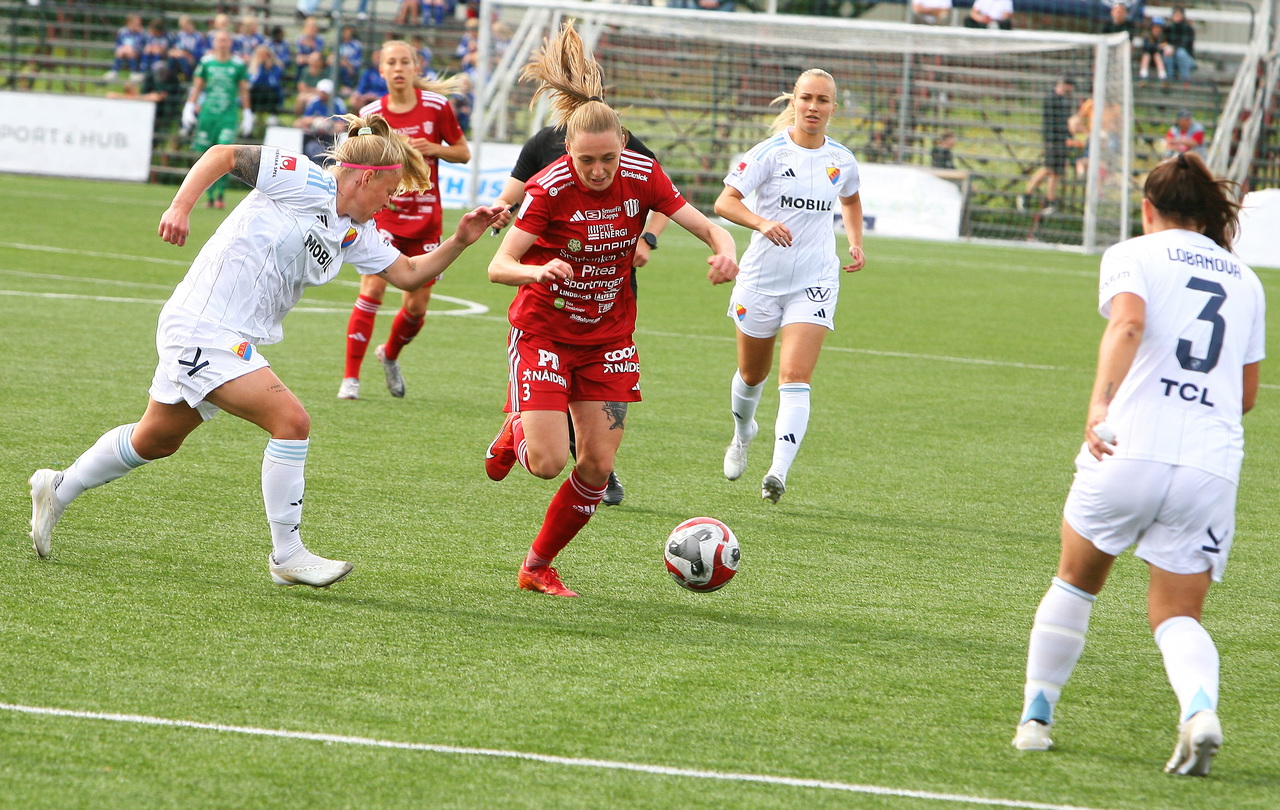 Àsla Johannesen blev matchvinnare borta mot Norrköping. (Arkivbild)