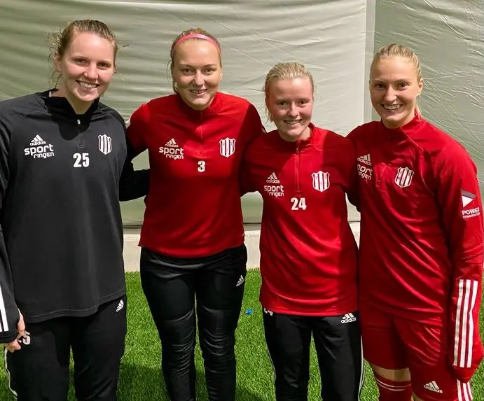 Mandy , Alexandra, Thea och Emma