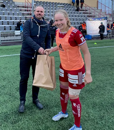 Vinnarlaget, Sparbanken Nord & Matchens lirare