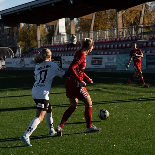Härligt fotbollsväder under söndagens match mot Sunnanå.     Foto: Rickard Wennström
