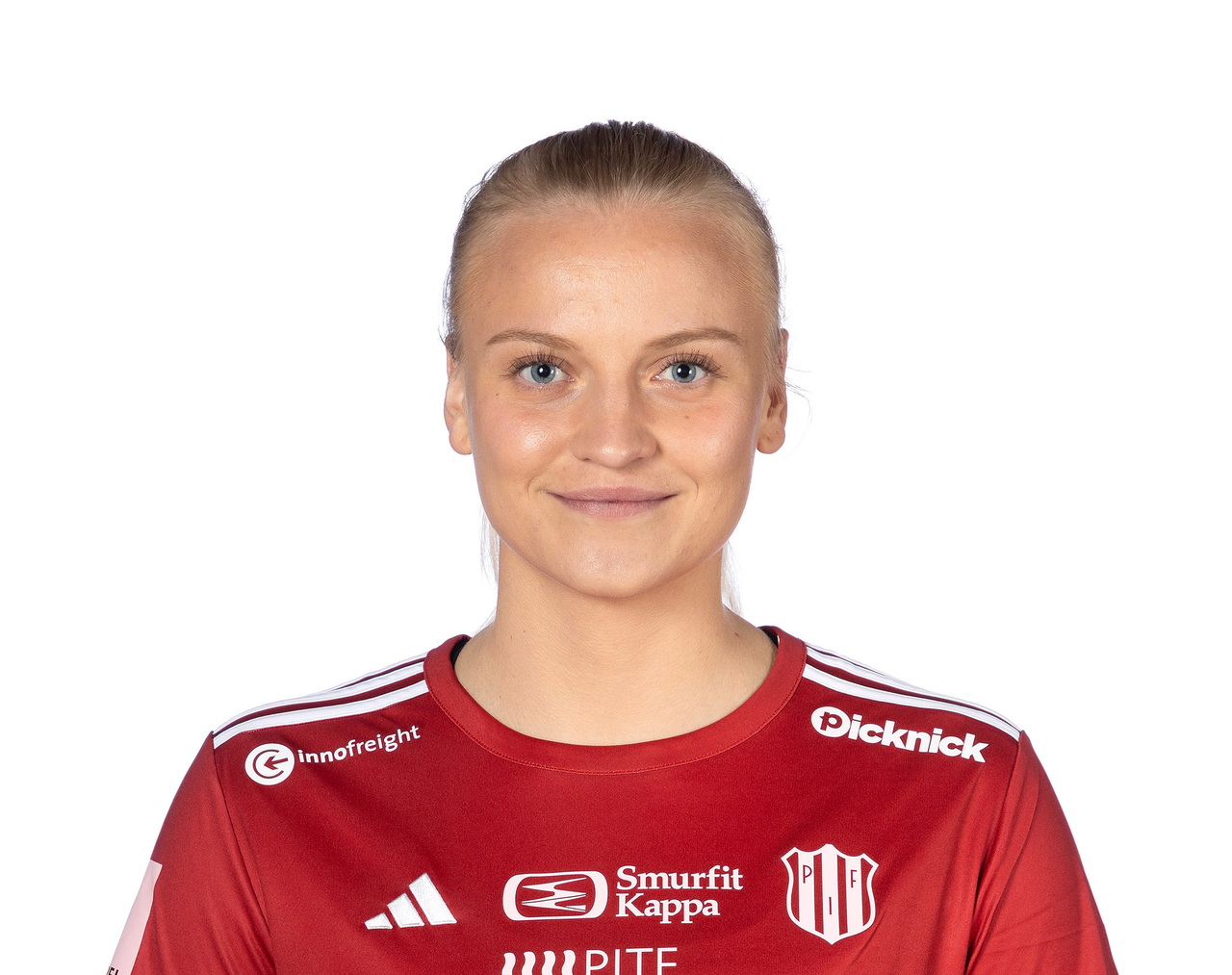 Wilma Carlsson tände hoppet för Piteå med sitt mål mot Hammarby. (Arkivbild)