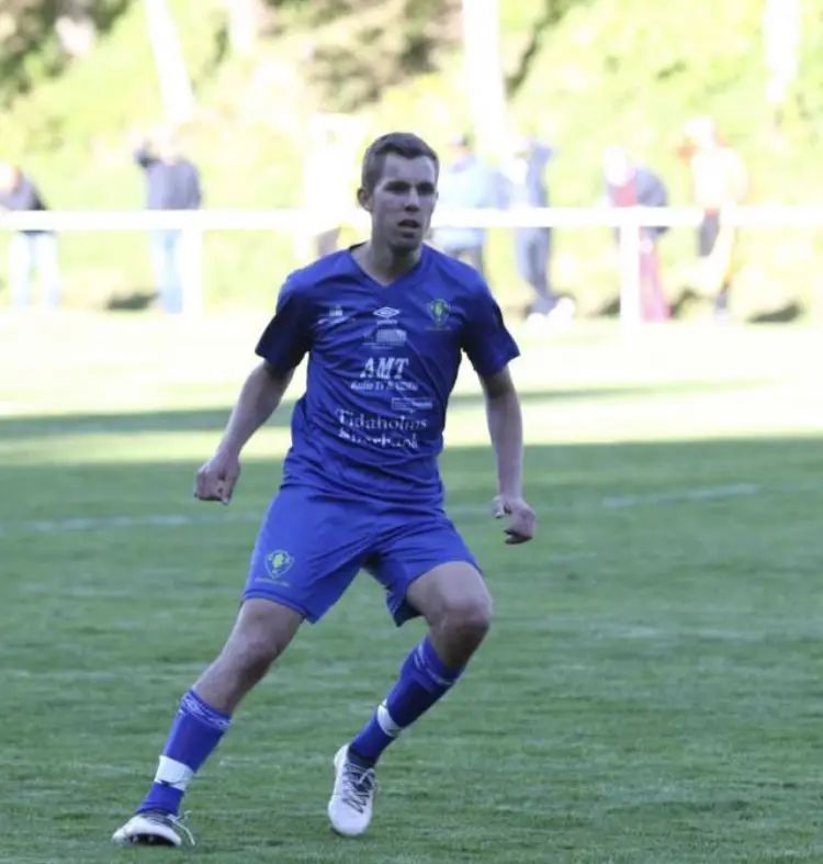 Andreas Bergström avgjorde defenitivt matchen genom sitt 3-0 mål.