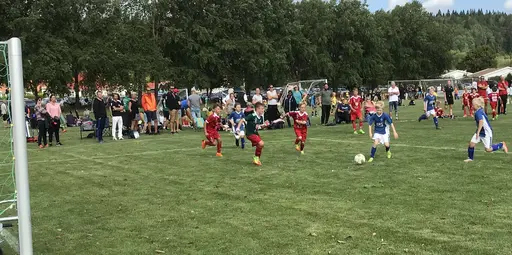 Nabben cup 2018. På fm jämna matcher mot två Skövde AIK-lag i strålande sol. På em tuffare motstånd mot Skultorp och Mullsjö i molnigt väder med lite regn på slutet. Glada miner som vanligt ändå!