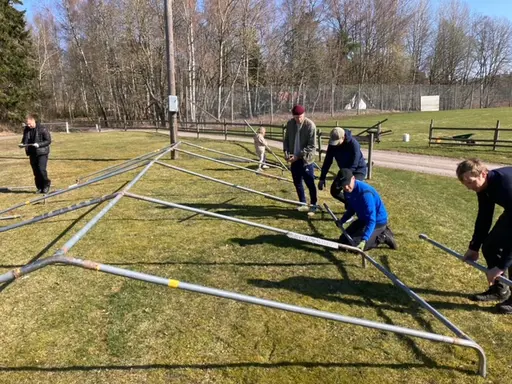 Glada miner när 108 körvar försvann på ett nafs Löwing och Ljungergård 2 av många hugriga.