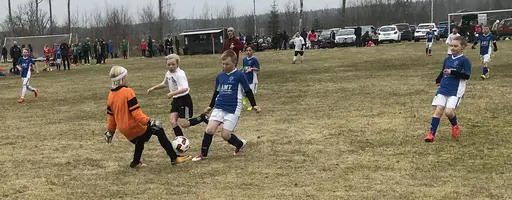 Full fart på Sandbacken cup. Första matcherna tillsammans med IFK-grabbarna.