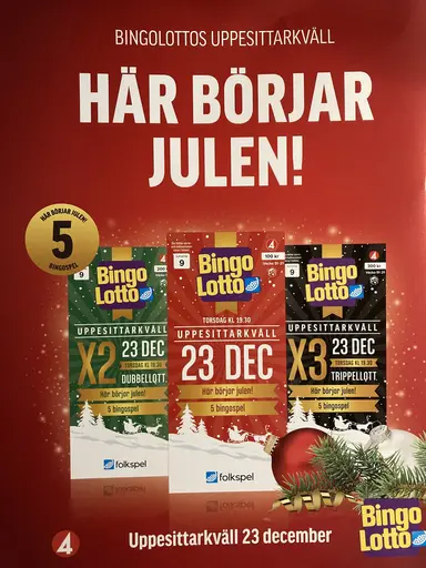 Ekedalens sk din leverantör av Bingolotter