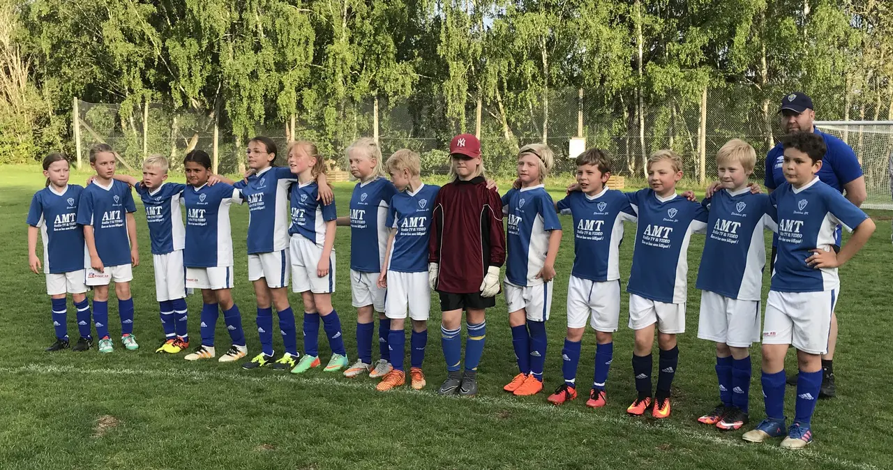 Laget som spelade mot IFK Falköping