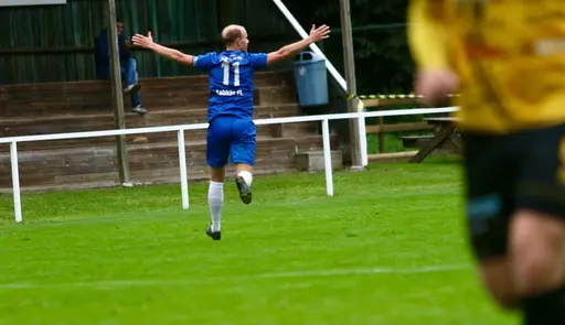 ESK besegrade Gnosjö och är därmed vidare i Svenska cupen. Foto: Per Ström.