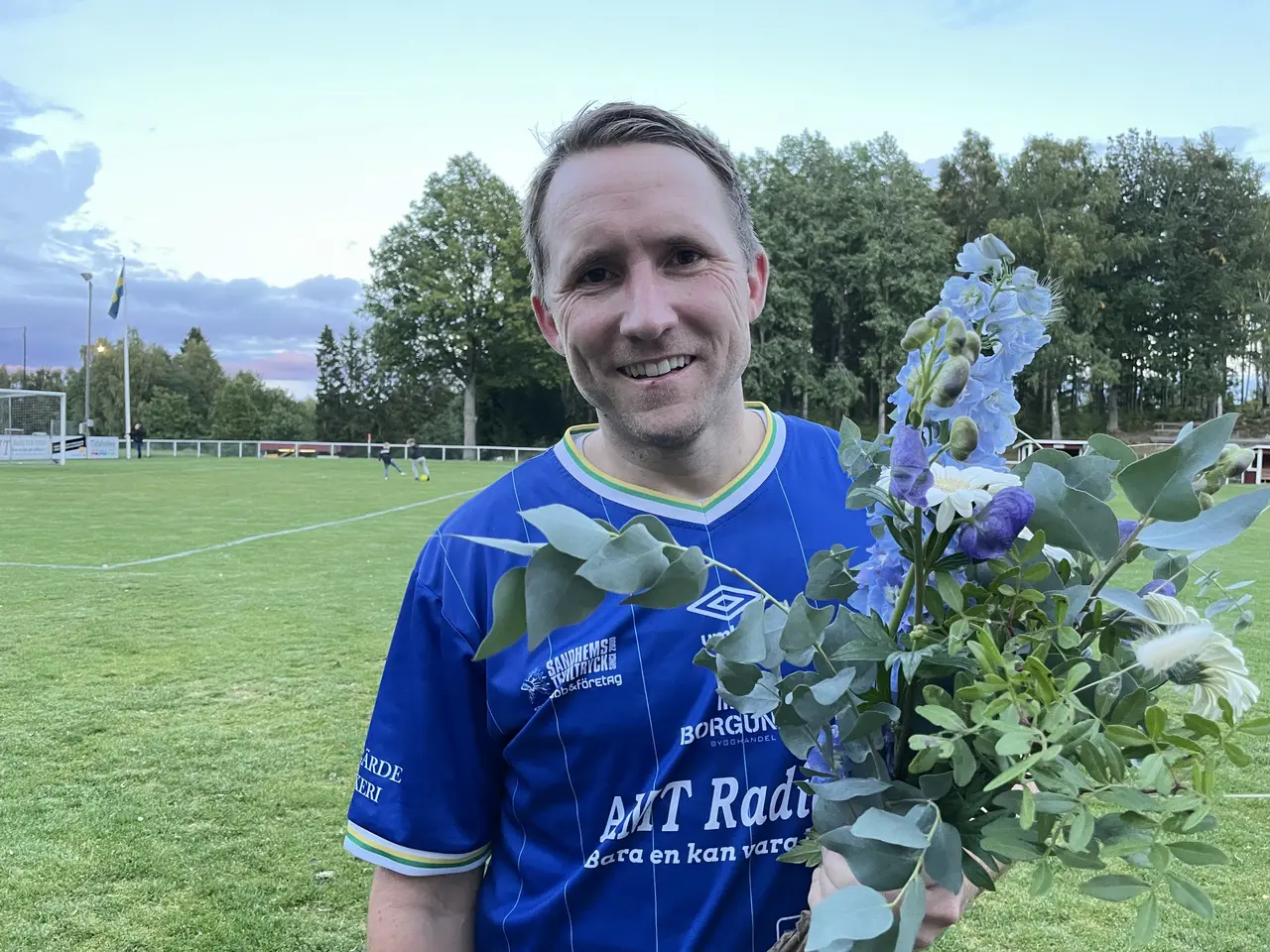 ESK-veteranen Richard Blennow spelade sin 400:e match i derbyt mot Folkabo på fredagen.