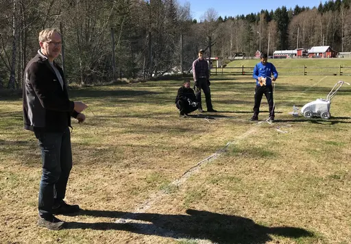 Full aktivitet på IP i härligt vårväder!