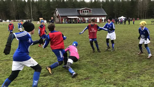 2018 spelade vi på IP på lördagen. Här bilder från söndagens matcher på Skedevallen.