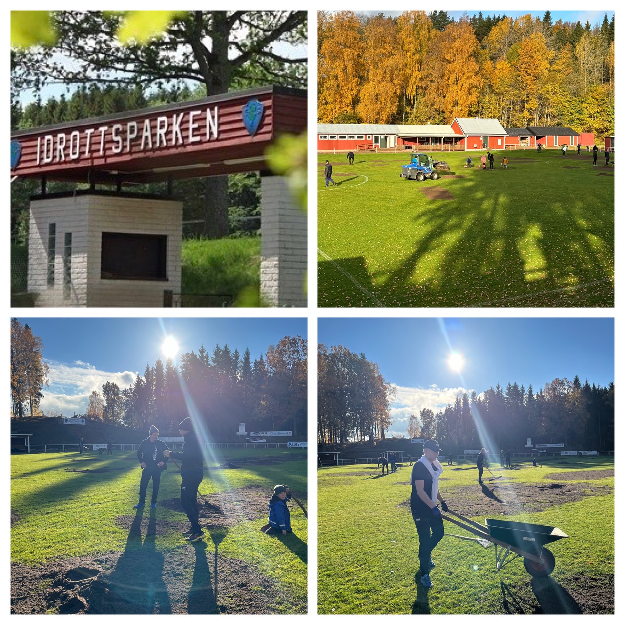 Höstig arbetsdag 2025
