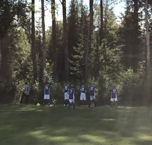 Många var tvugna att släppa på trycket innan matchstart, nervösa?